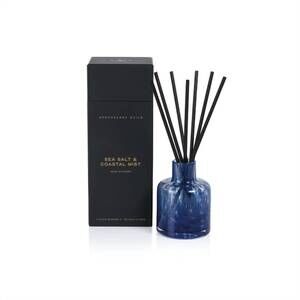 NEW ZODAX apothecary guild sea salt diffuser in blue & clear